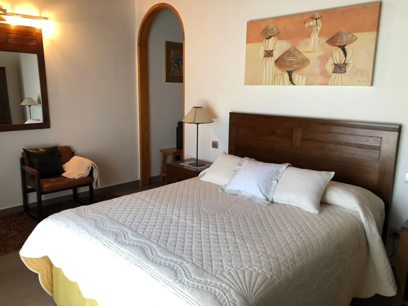 Villa los palmitos Familiäre Privatvilla mit Pool - Binnen