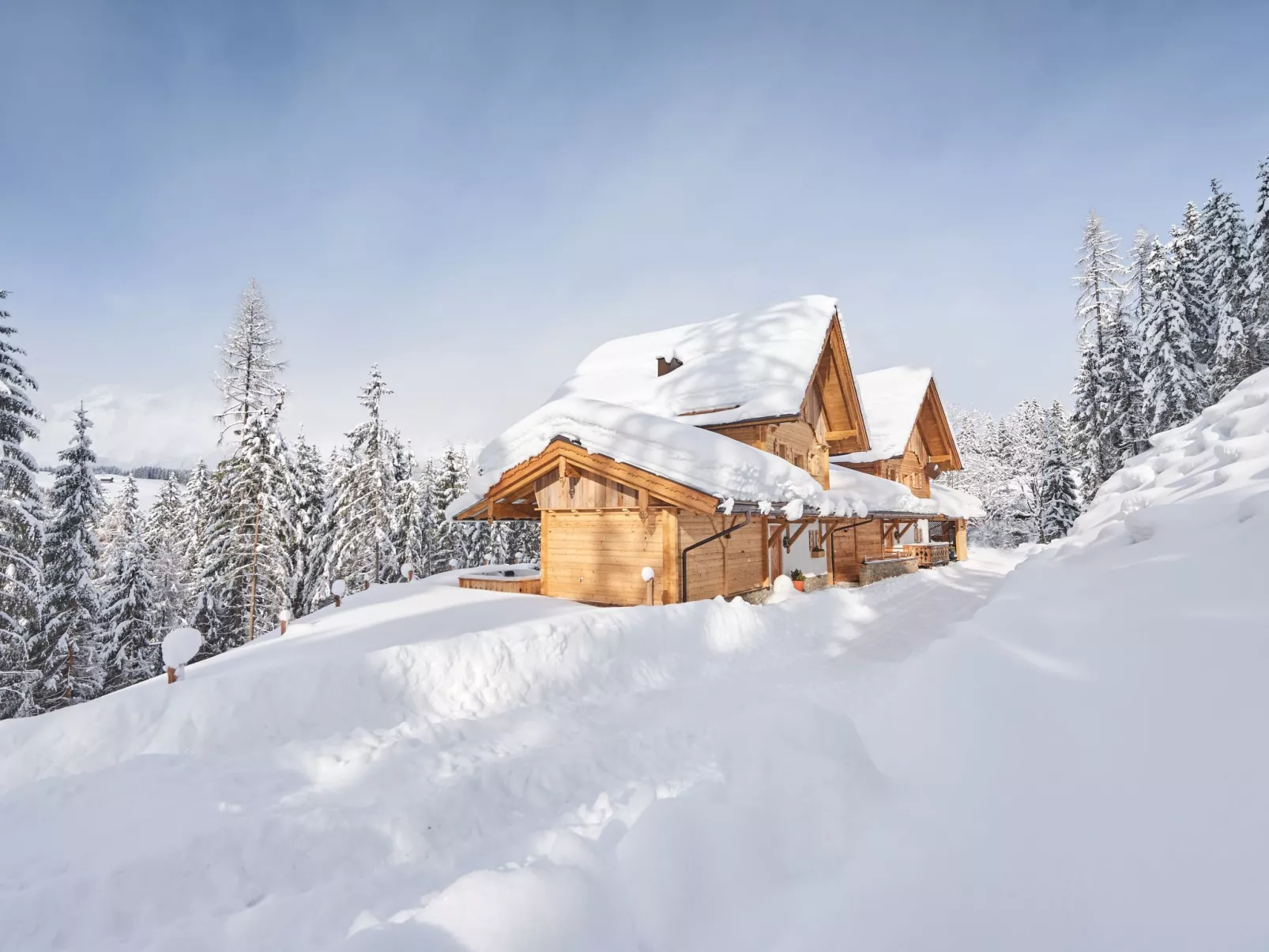 Chalet Almidylle in Sankt Martin am Tennengebirge-Buiten