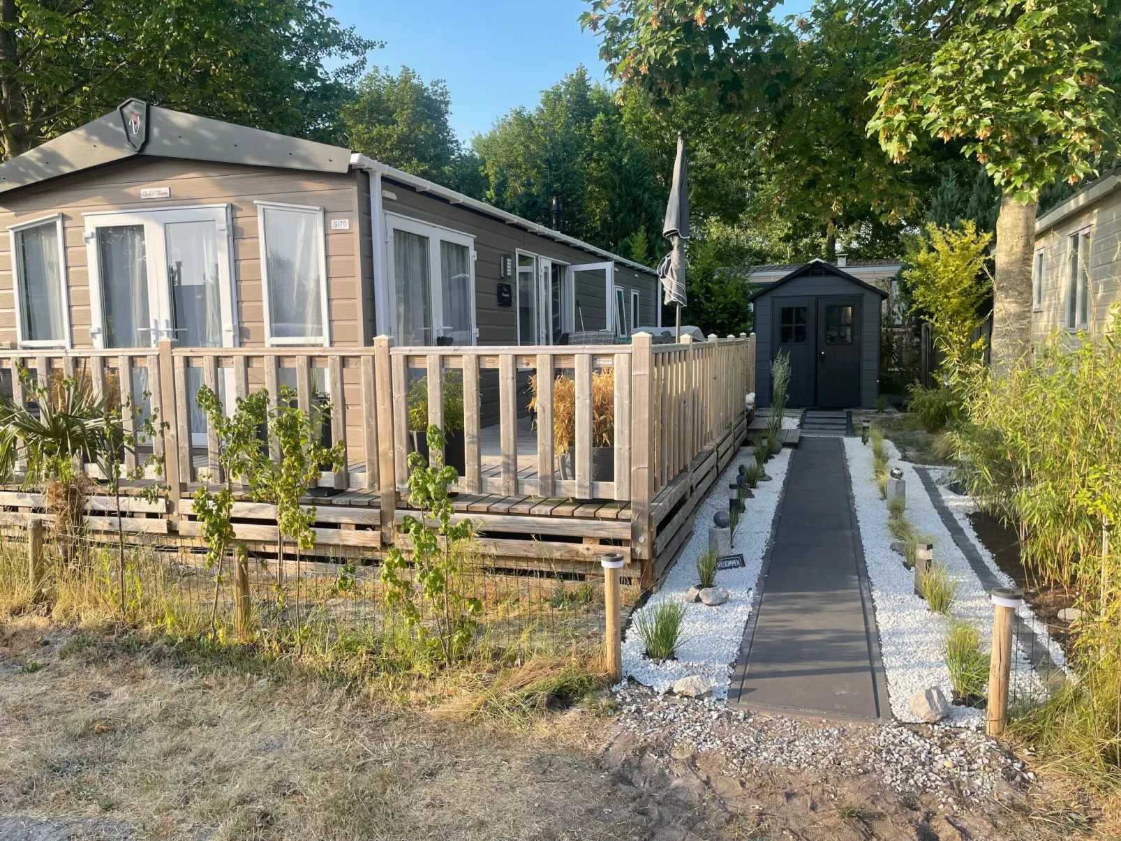 Chalet in Strandnähe