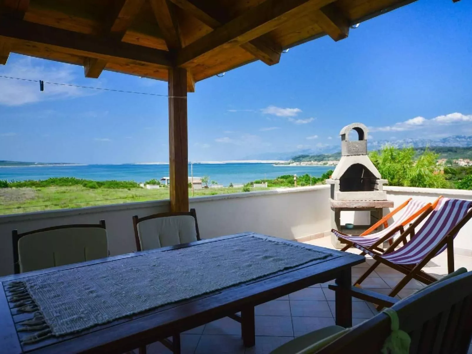 Wohnung mit Whirlpool-Buiten