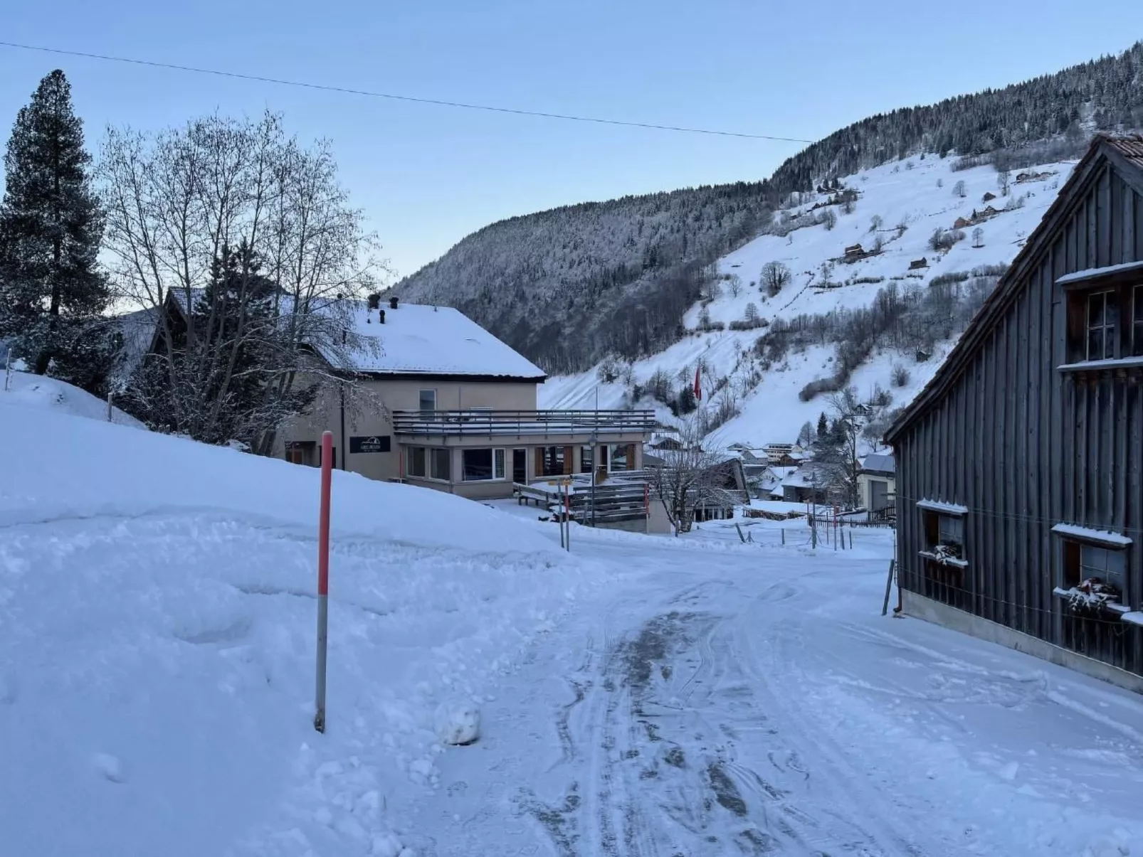 Terrasse & Pistenähe