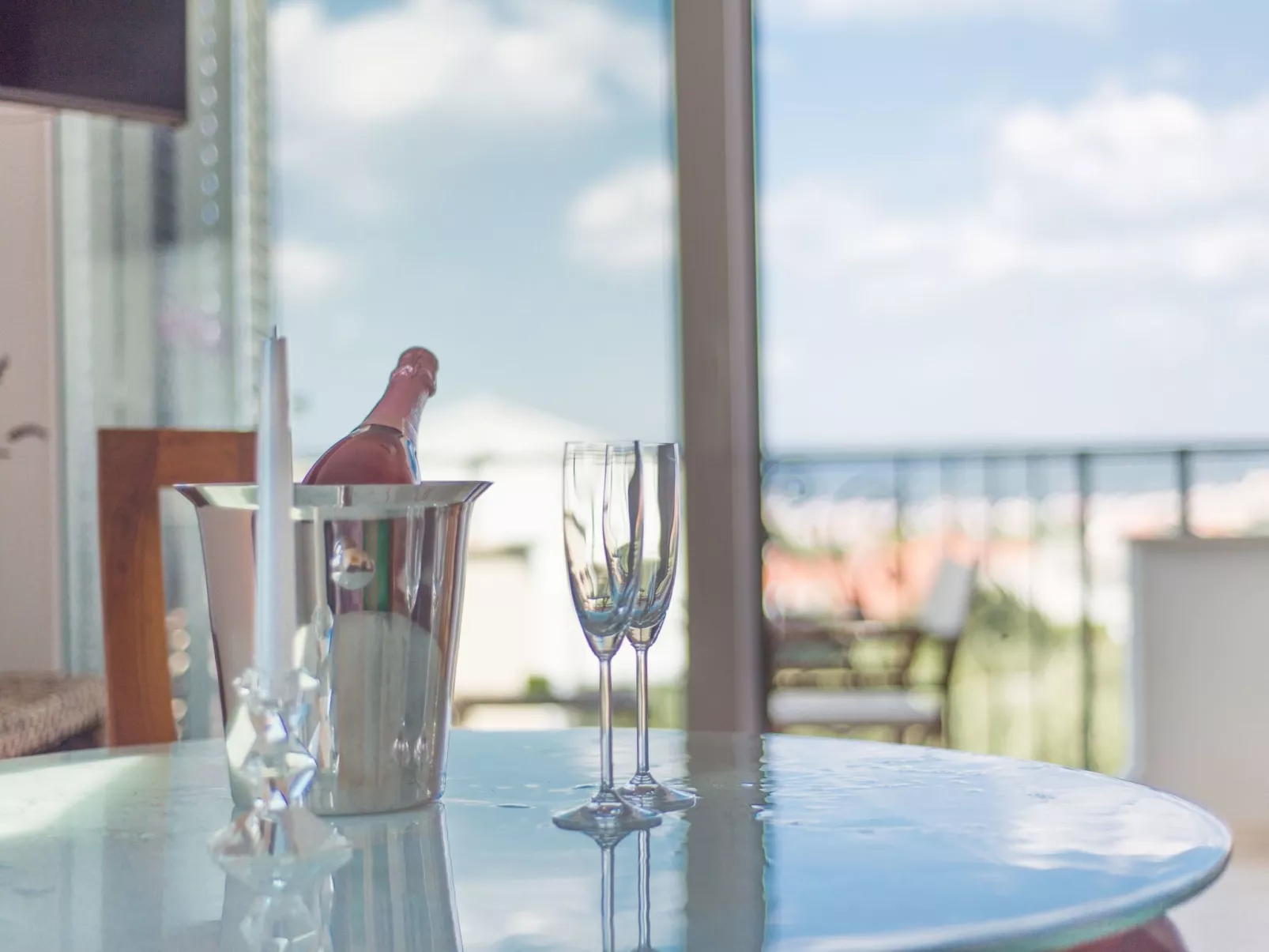 Wohnung für 4 Personen mit Pool und Jacuzzi-Binnen