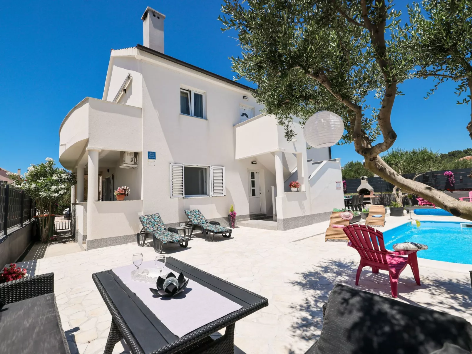 Wohnung "Wohnung A2" direkt am Strand - Buiten