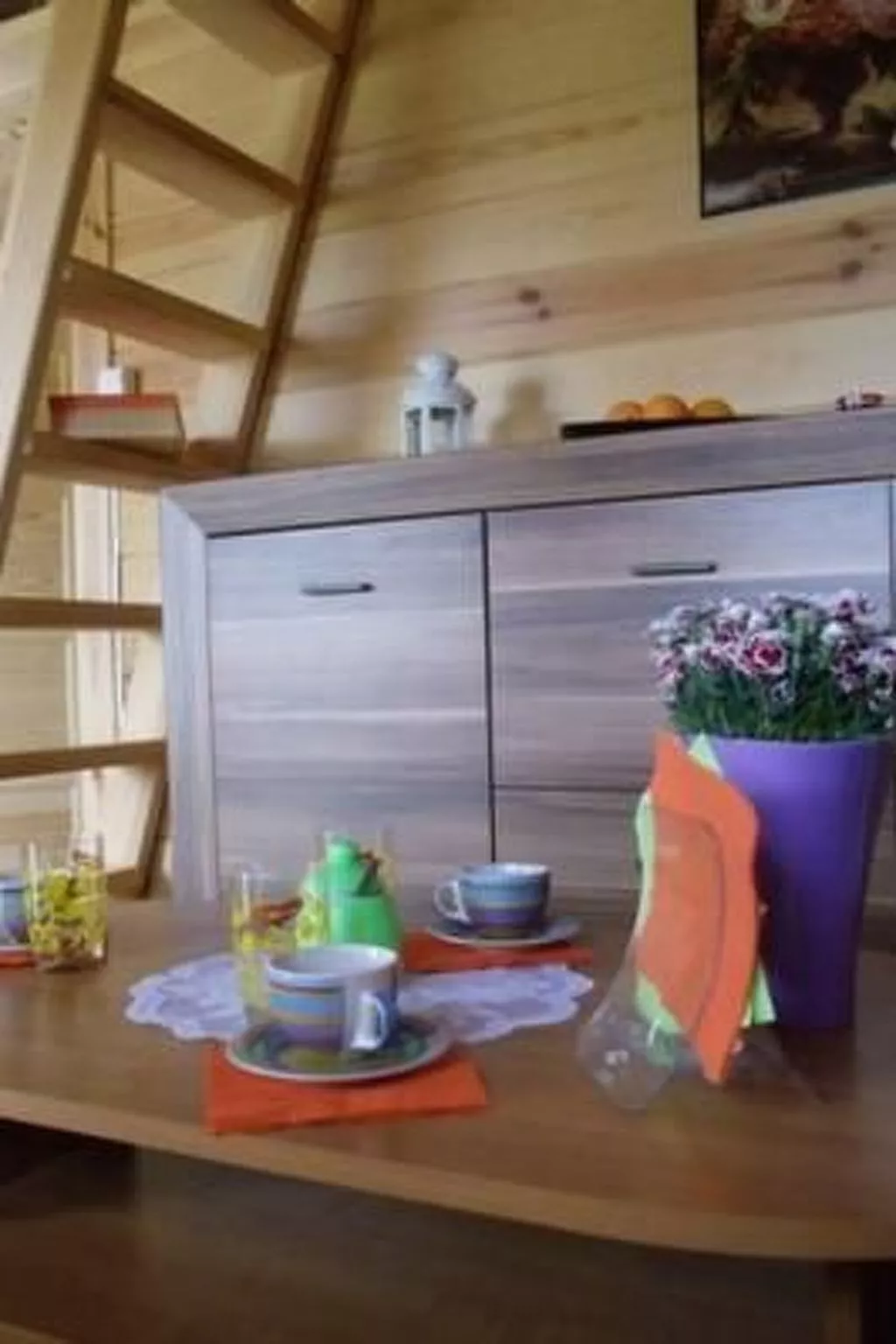 In Rusinowo mit Terrasse und Garten-Binnen