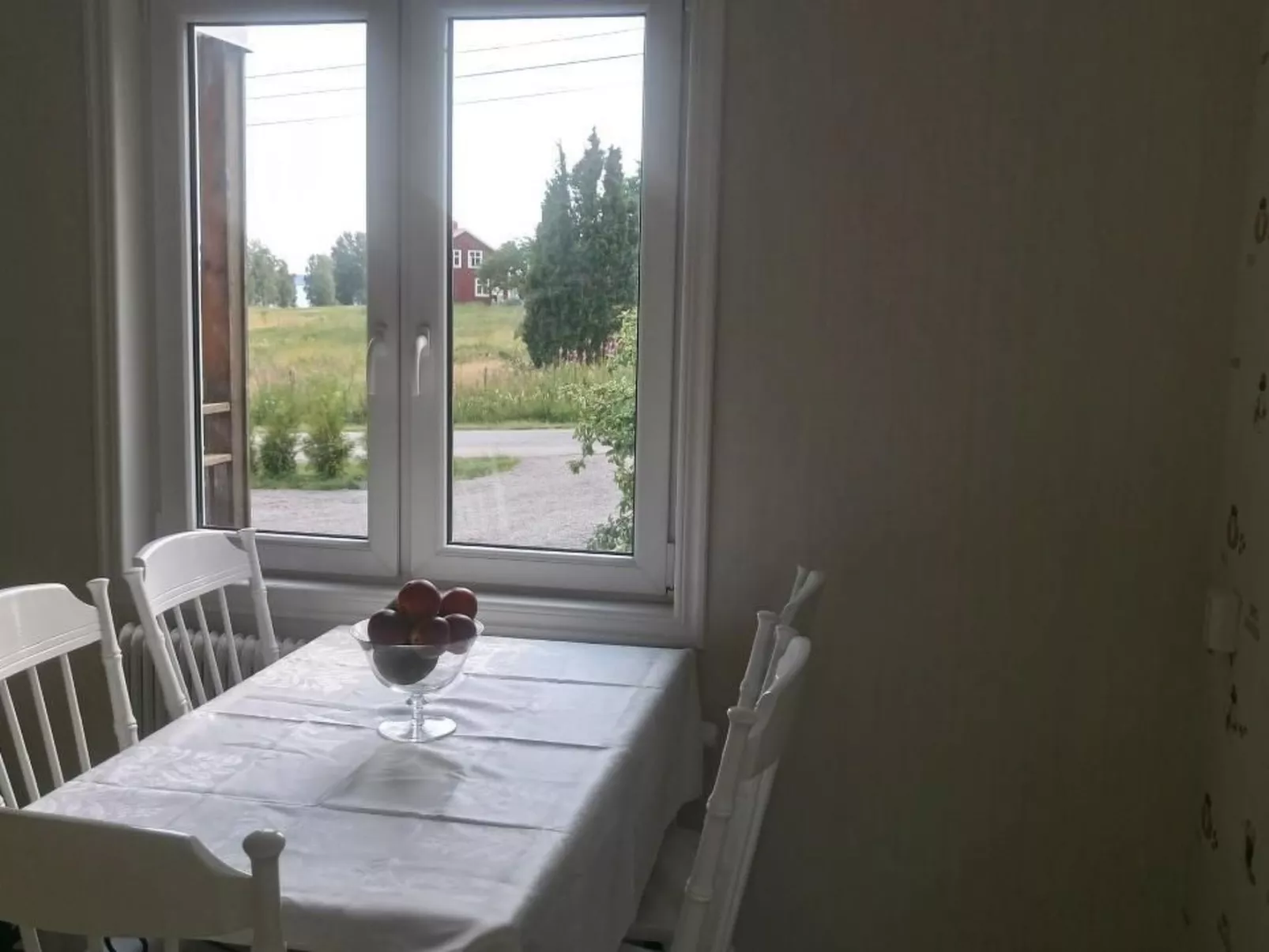 Mit Wasserblick-Binnen