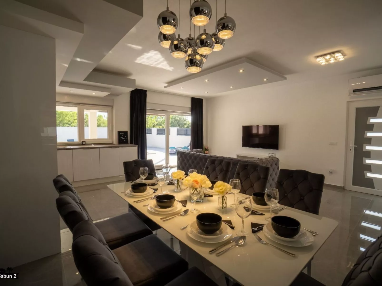 Villa mit beheiztem Pool Privlaka - TA Leut Agency-Binnen