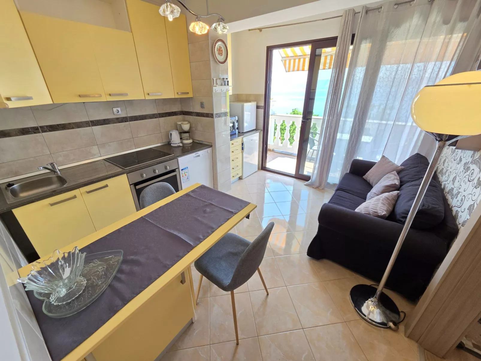 Wohnung für 2 Pers. mit Balkon-Binnen