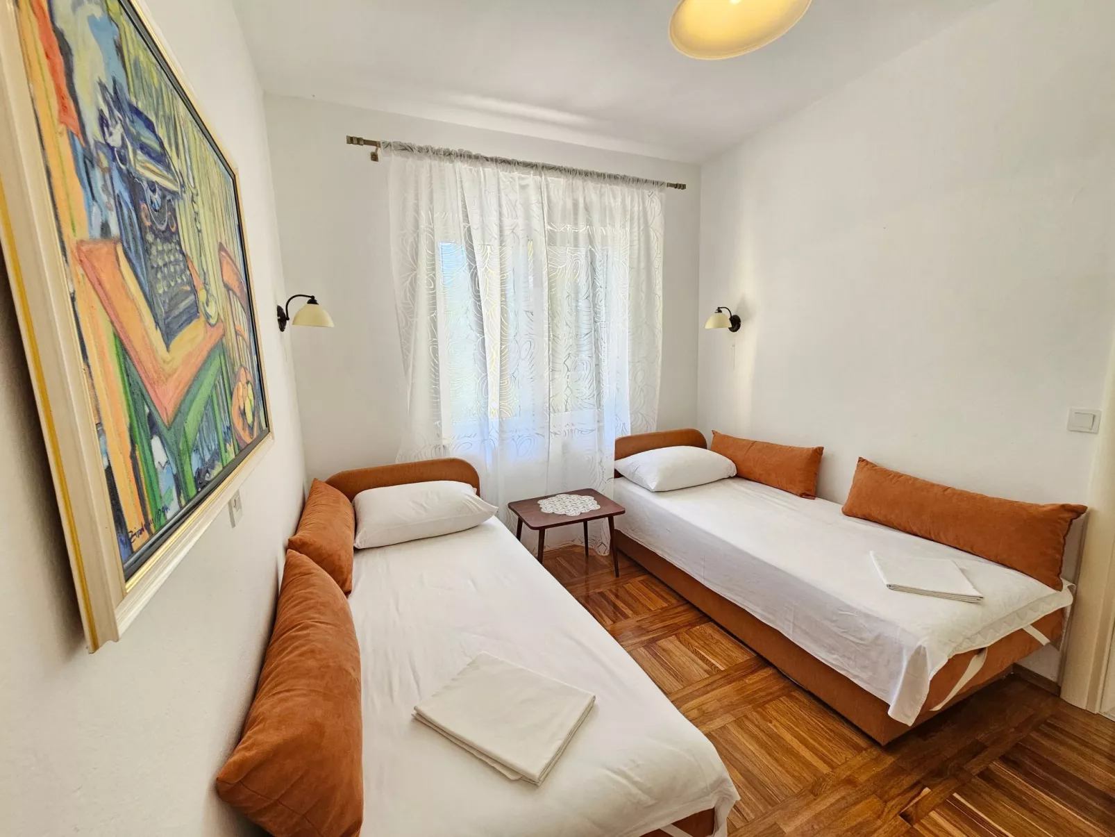 Wohnung für 8 Personen, 150m vom Strand entfernt-Binnen