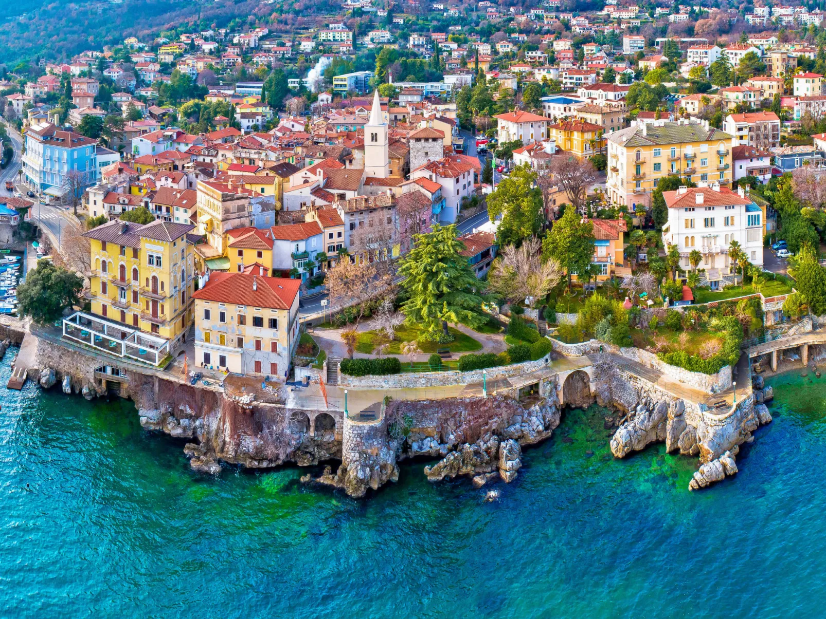 Wohnung in der Villa Emily mit herrlichem Meerblick-Omgeving