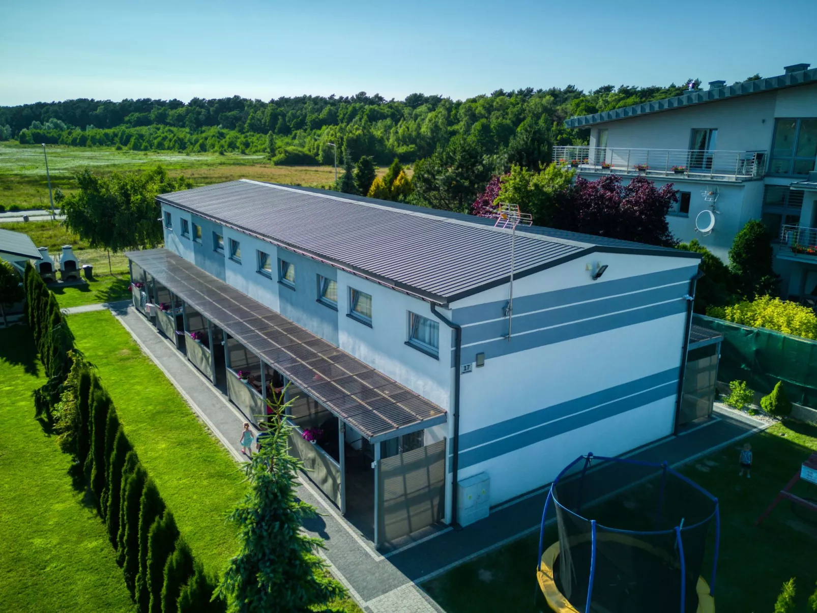 Wohnung "Aurora 4" z tarasem-Buiten