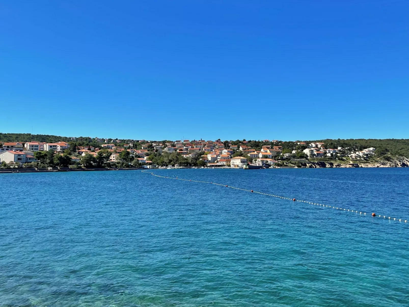 Apartment Gorisek mit Meerblick-Buiten