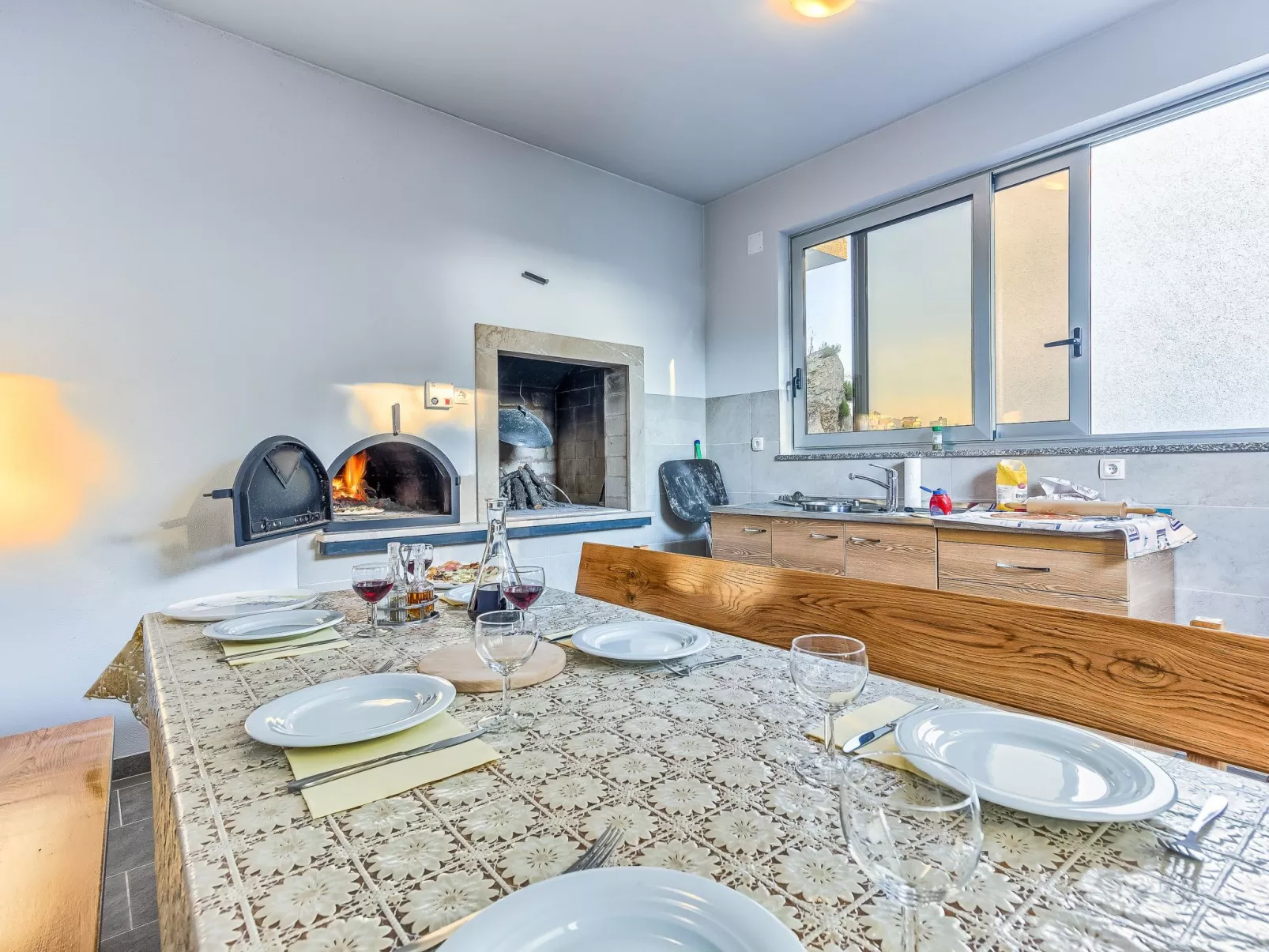 "Villa Rock" mit Blick auf das Wasser-Binnen