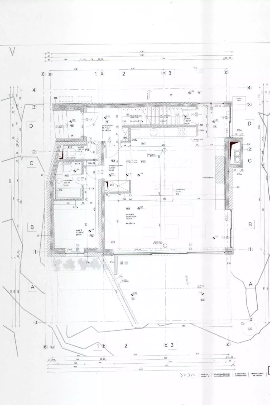 In Šimići mit Privatem Pool-Binnen