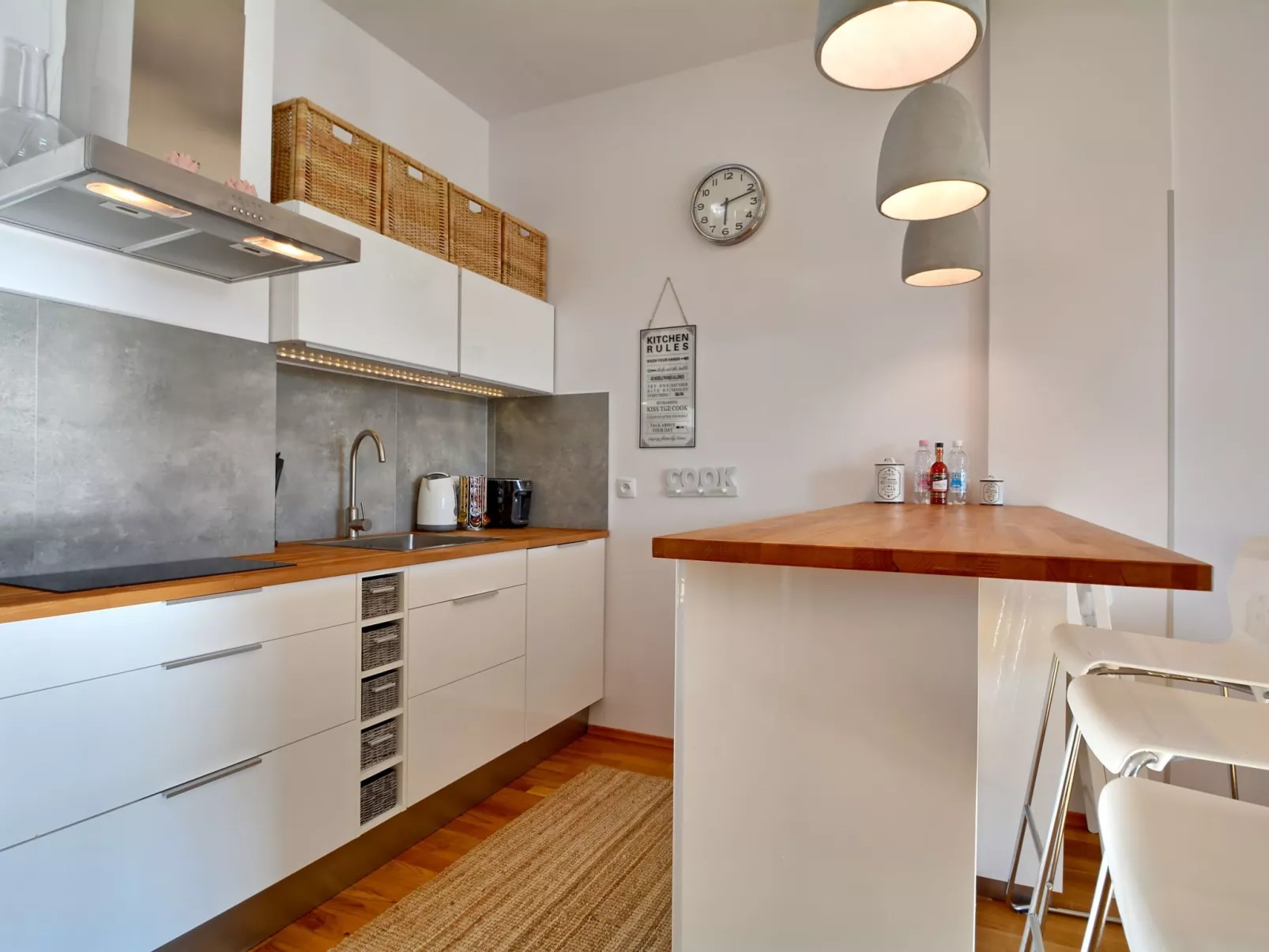 Luxuriöse Wohnung auf einer Düne mit Meerblick-Binnen