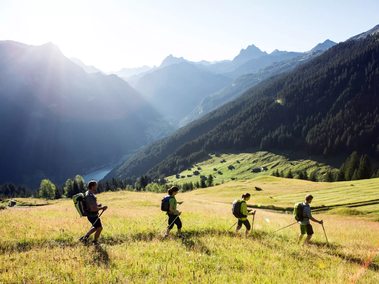 Mit Bergblick-Omgeving