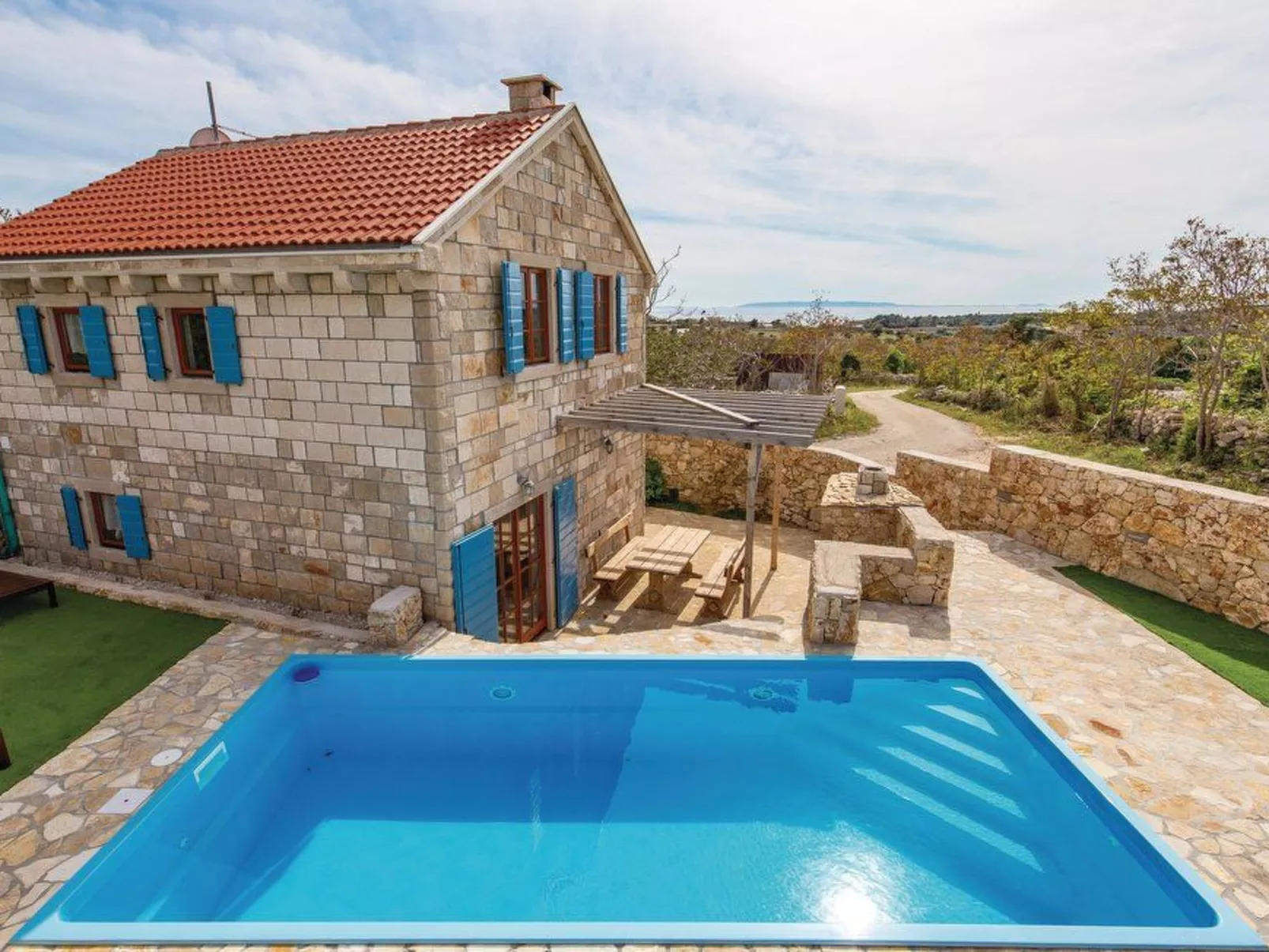 In Novalja mit Privatem Pool