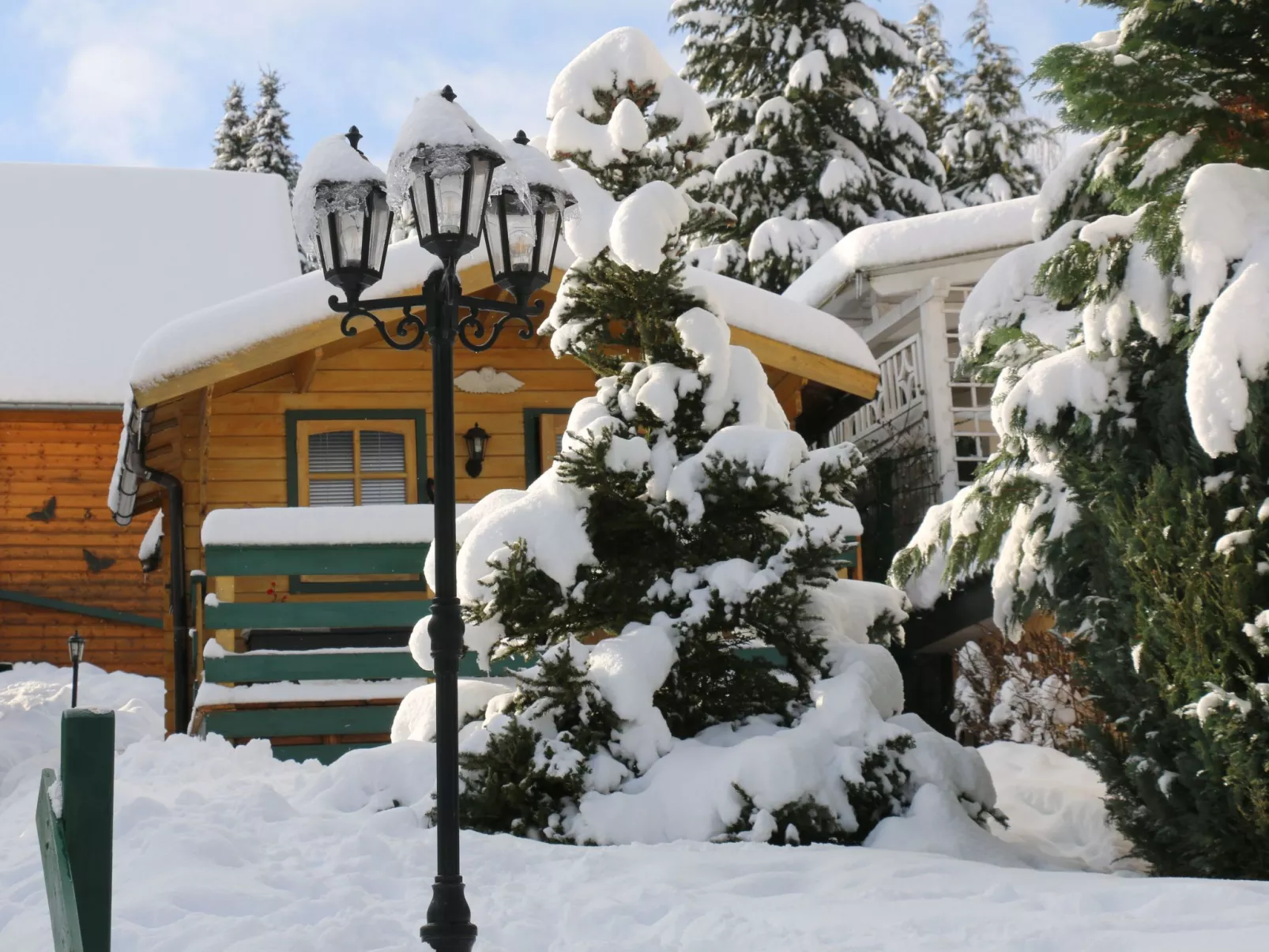 In Steina mit Kleinem Balkon - Buiten