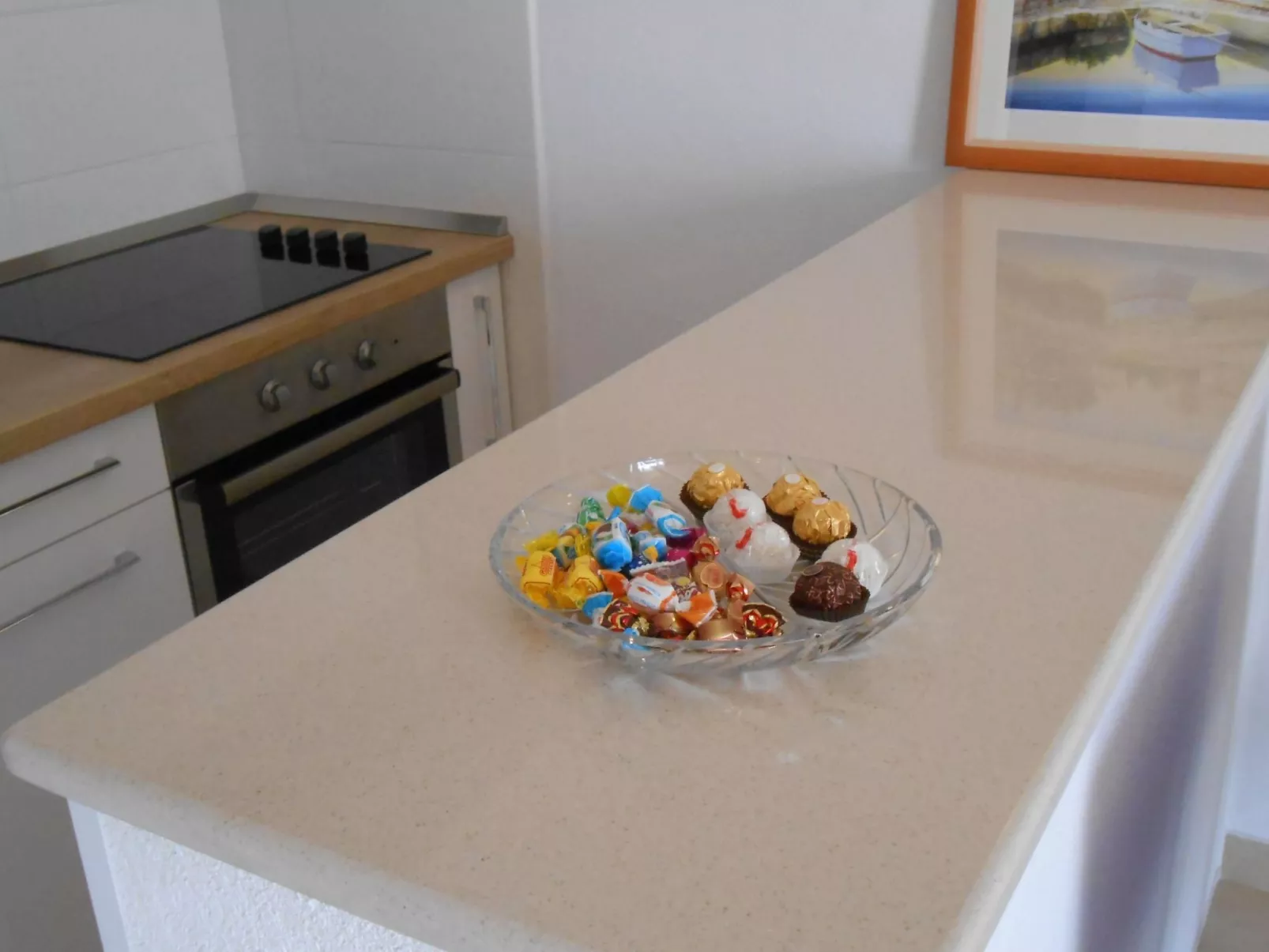 Mit Balkon und Garten sowie Meerblick-Binnen