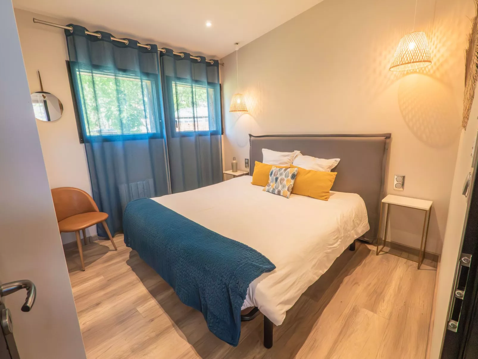 Ecolodge 4 pers mit Spa-Binnen