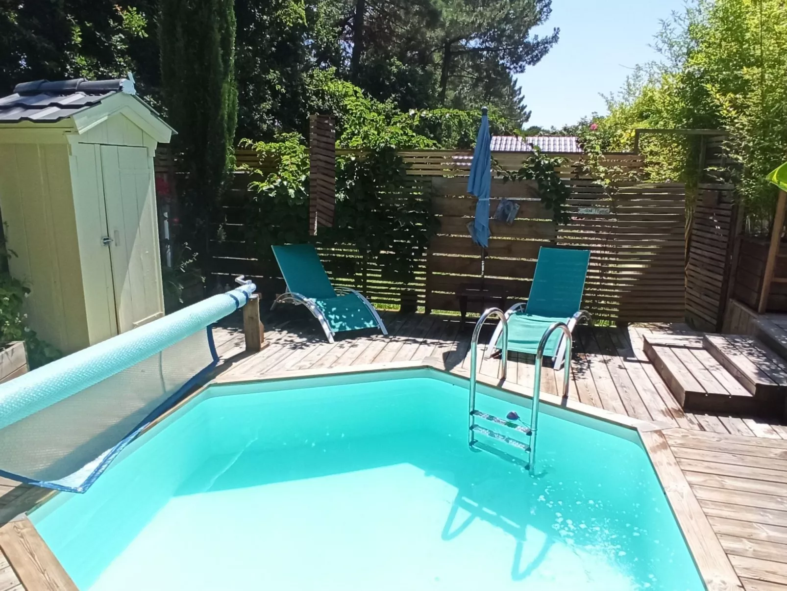 Gîte Timellen - Private Schwimmbäder-Buiten