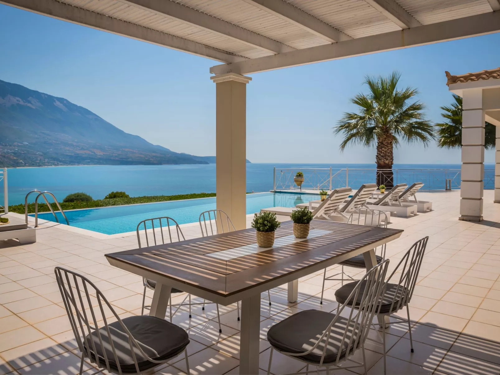 Luxusvilla Thalassa, direkt am Meer-Buiten