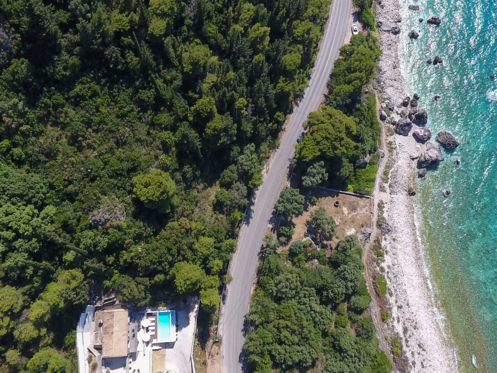 Villa mit eigenem Garten und in der Nähe von Agios Nikitas-Buiten