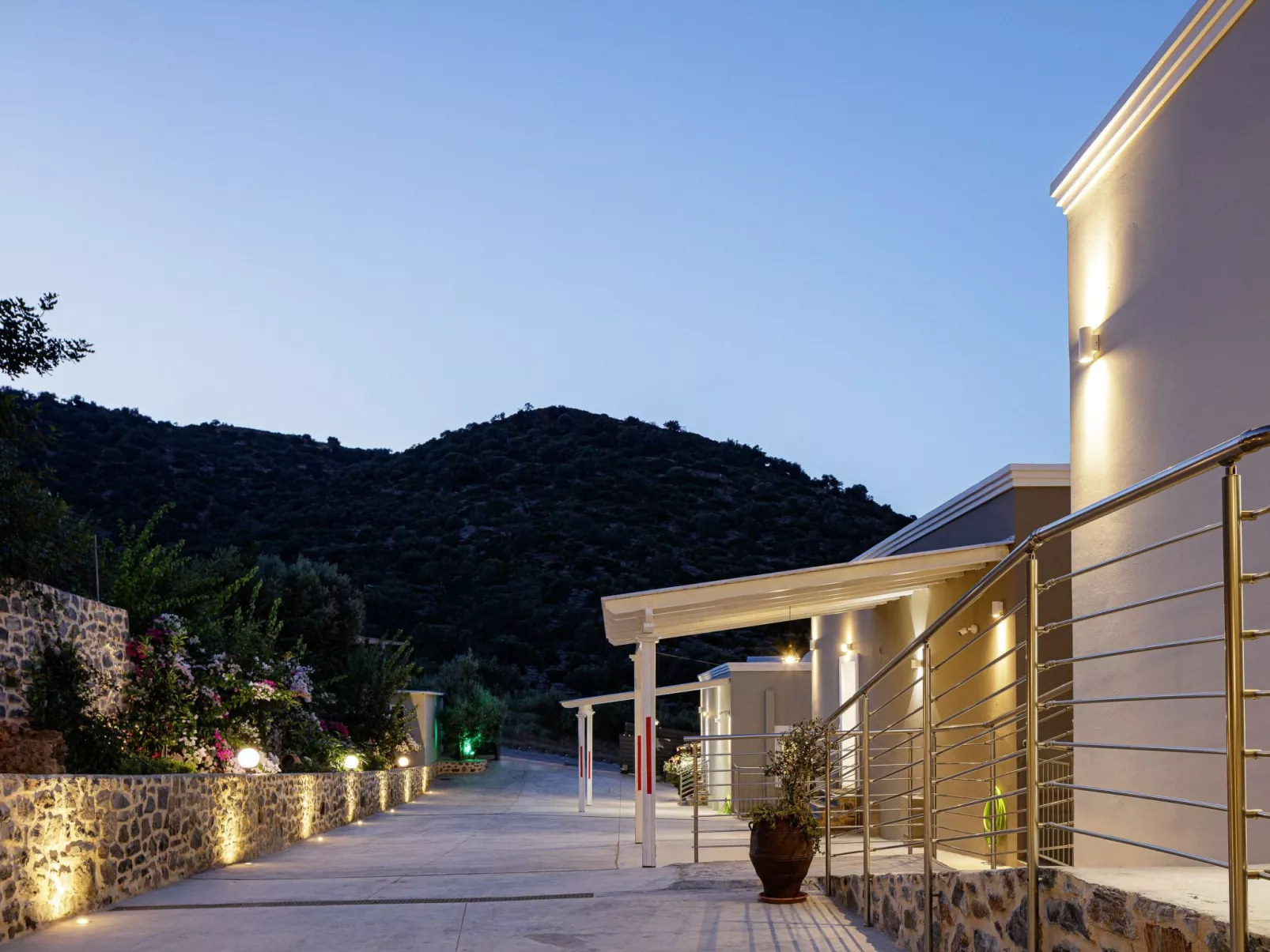 Haus in Vlichada mit tragbarem Barbecue-Buiten