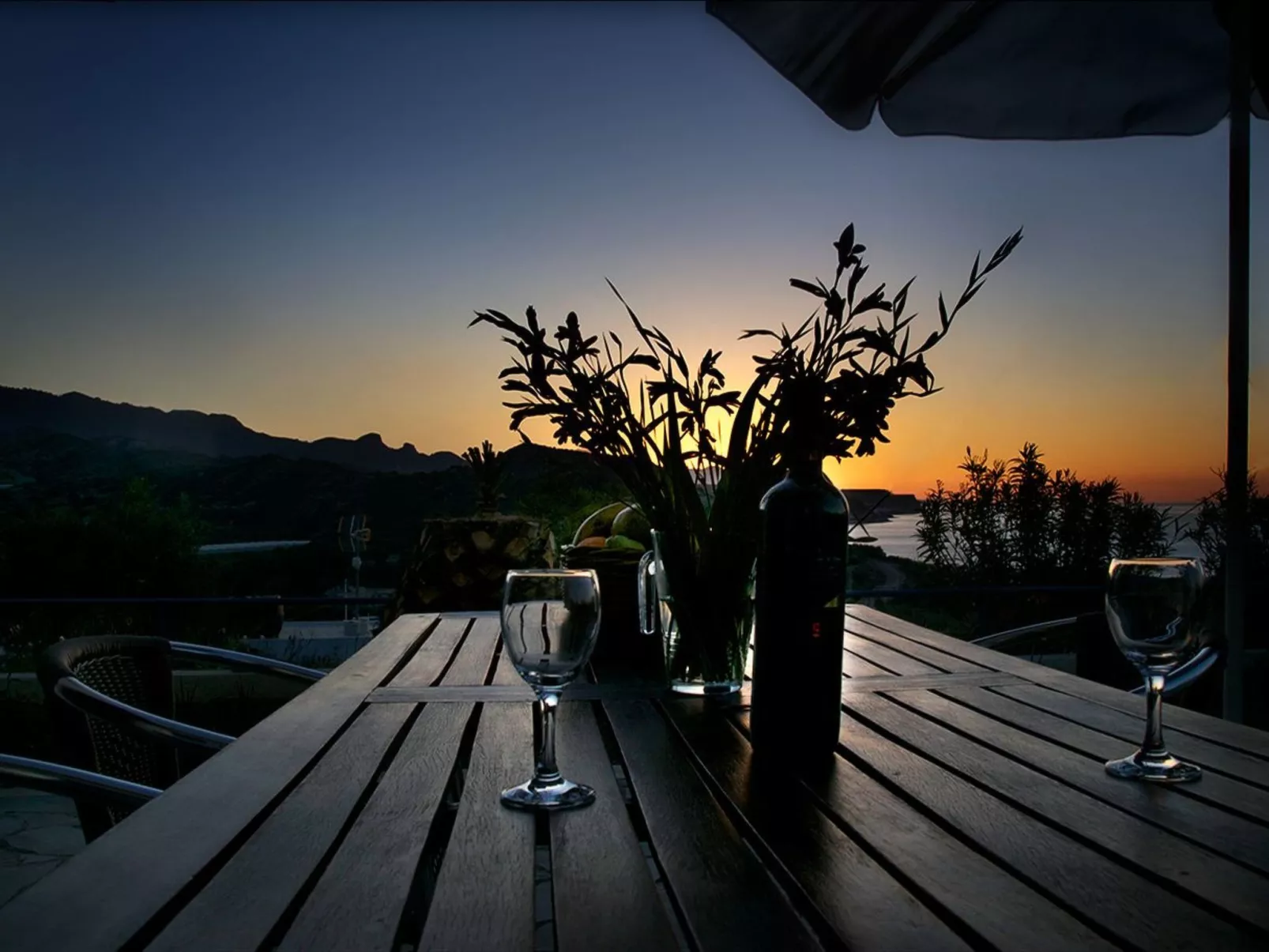 Wohnung "Aliki" mit Blick auf das Wasser-Buiten
