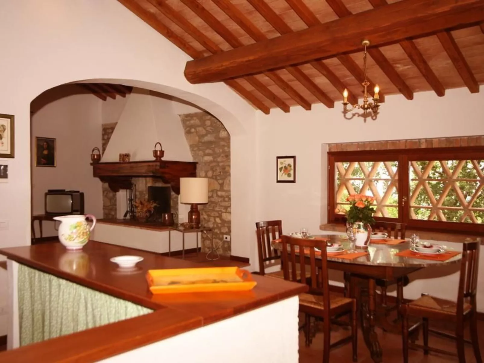 Anwesen "MonnaLisa" mit Schwimmbad-Binnen