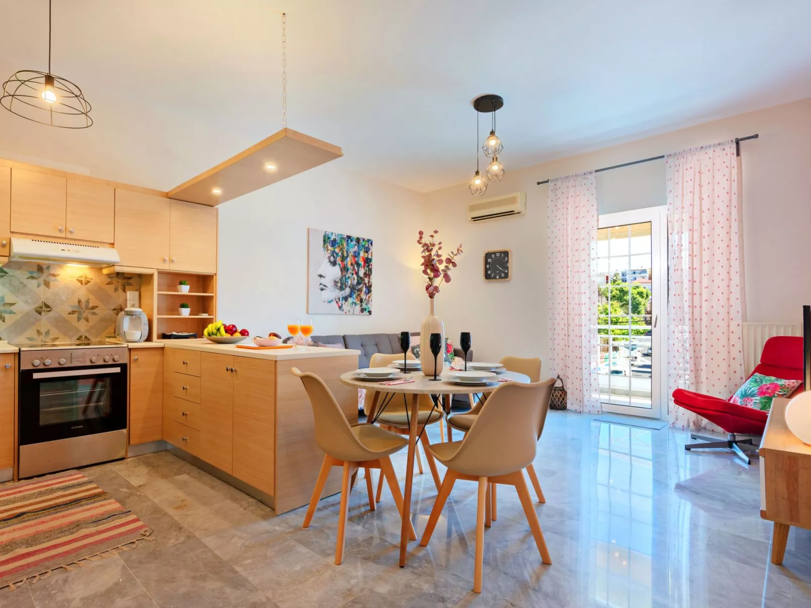 Tres Jolie Stylish Cityheart Wohnung-Binnen