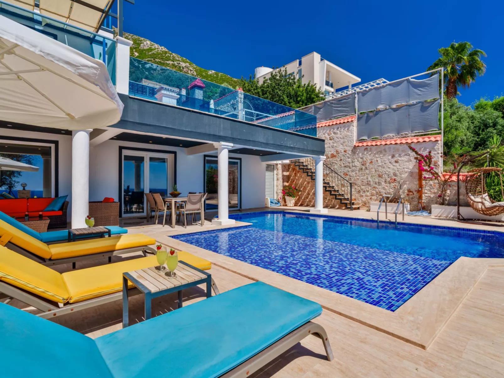 Mit Meerblick und Garten für Familien-Binnen