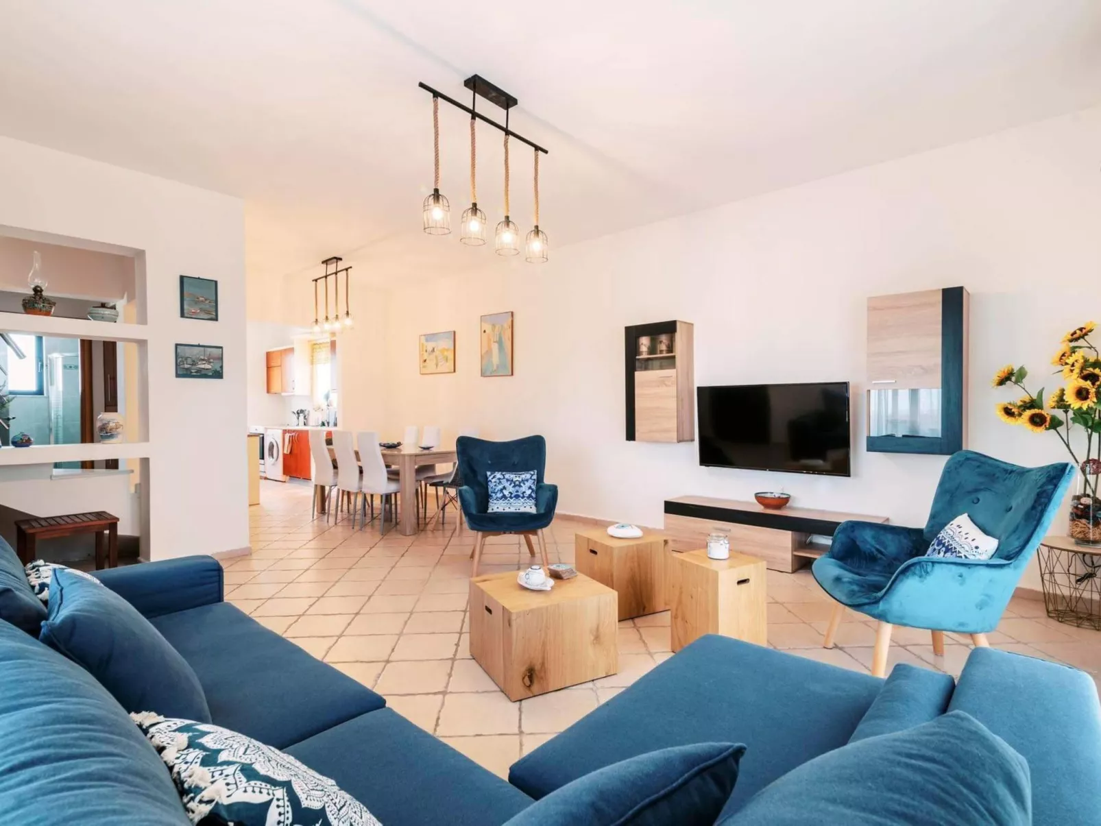 Wunderschöne Villa Infinity Blue-Binnen