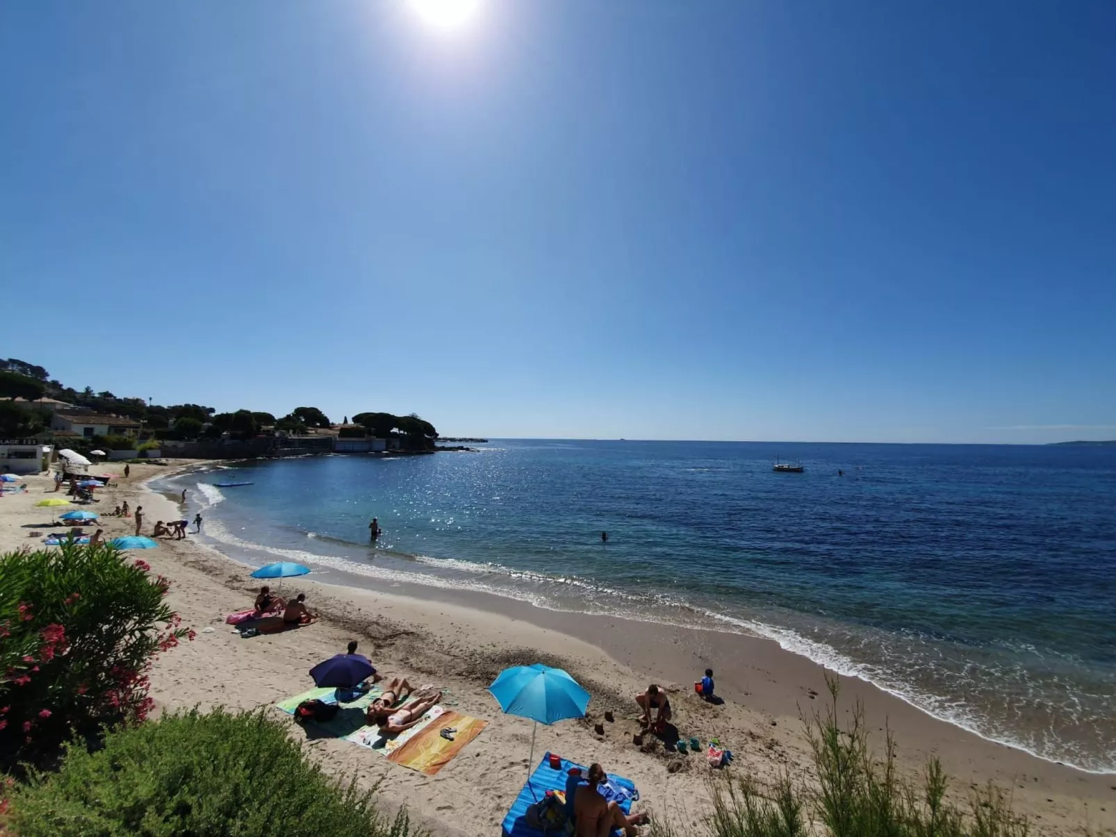 Golf de ST Tropez ,Wohnung mit Balkon-Buiten