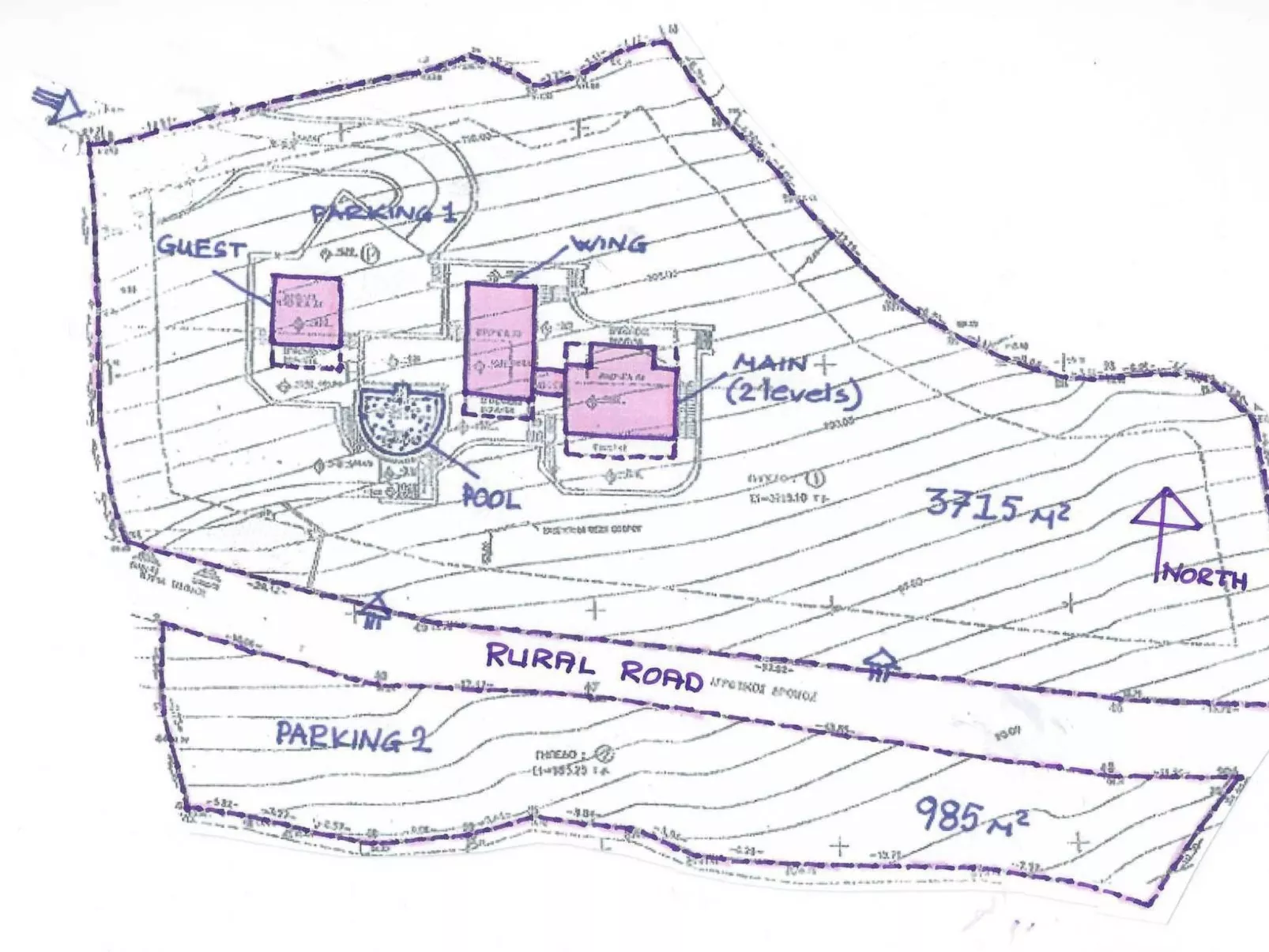 Die Drei Grazien, luxuriöse Villa mit eigenem Pool-Binnen