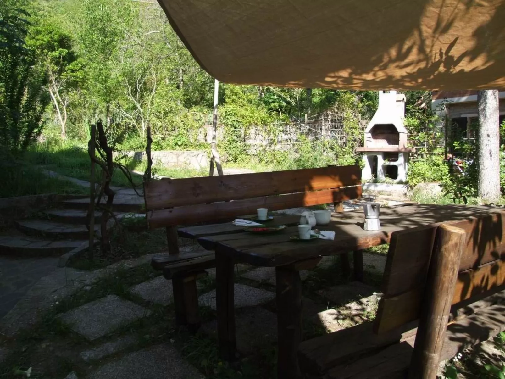 Rosa Peonia' Wohnung mit Terrasse-Buiten