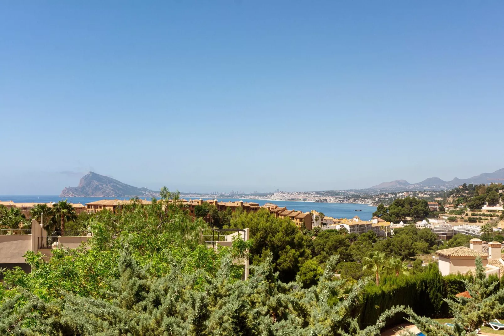 Appartement Altea-Uitzicht zomer