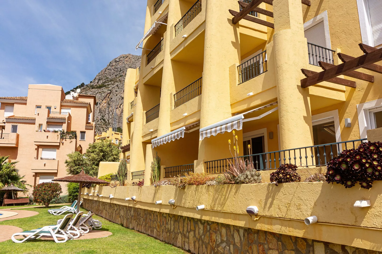 Appartement Altea-Buitenkant zomer