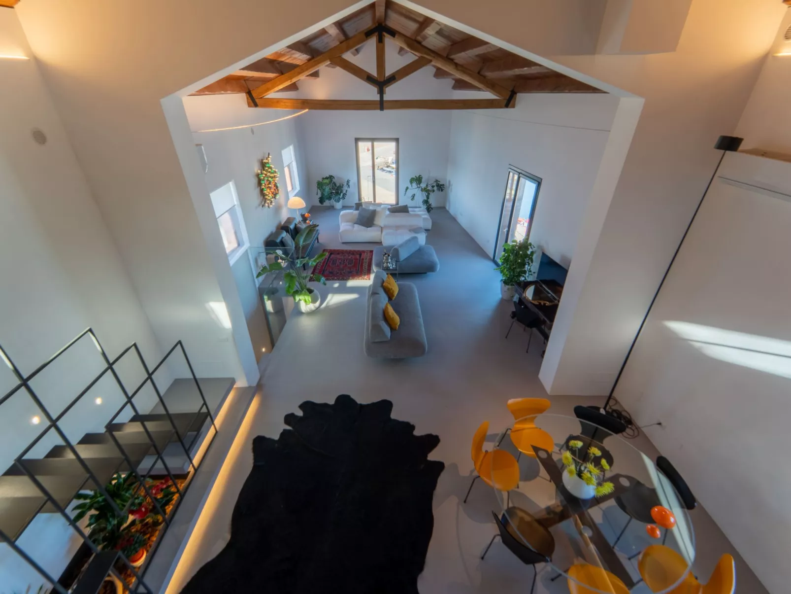 Luxuriöse Flucht mit Meerblick-Binnen