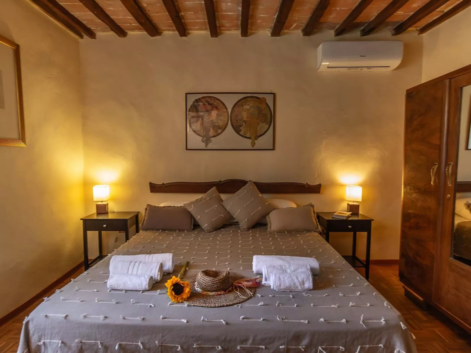 Haus in Cetona mit privatem Parkplatz-Binnen