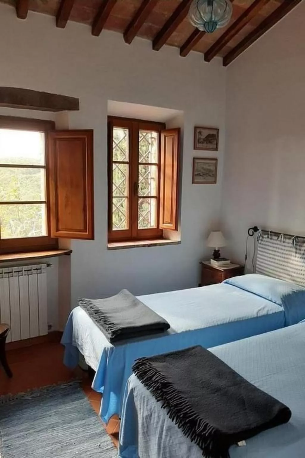 Haus Banditello, Blick auf das Tal von Montepulciano-Binnen