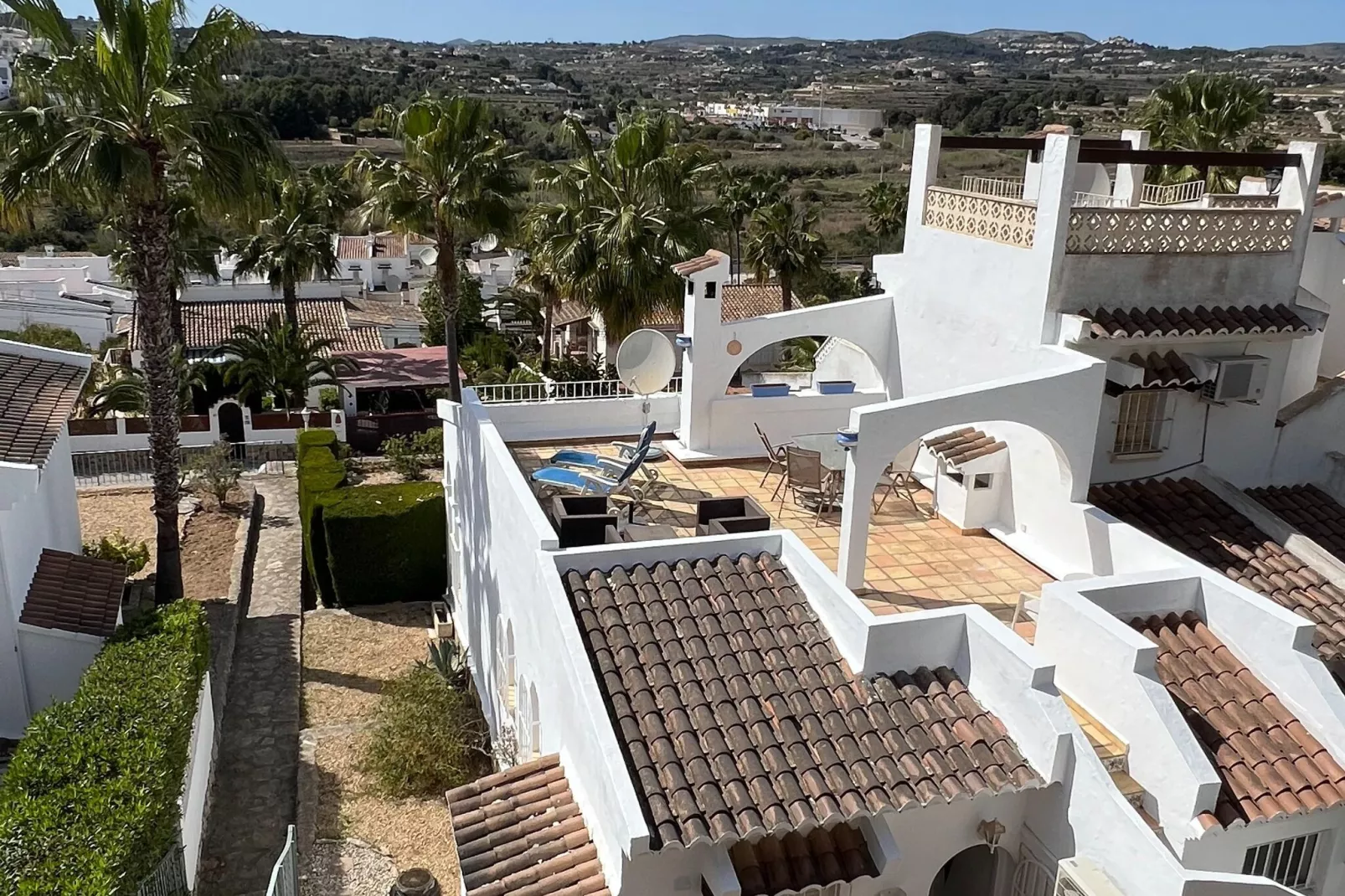 Casa Moraira-Terrasbalkon