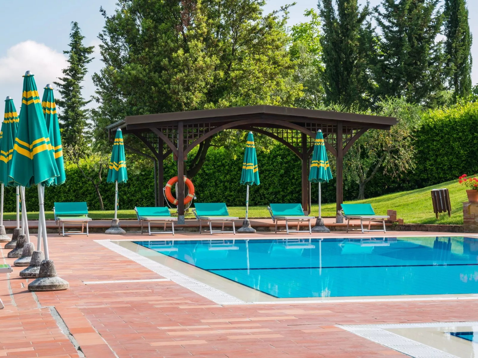 Vier-Zimmer-Wohnung Borgo Collelungo 2 Bäder, erster Stock