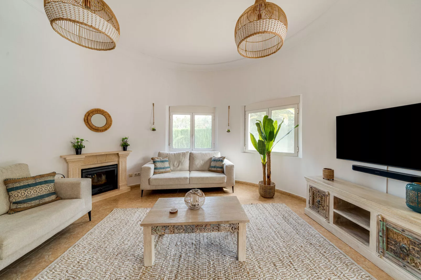 Casa de la Buena Vida-Woonkamer