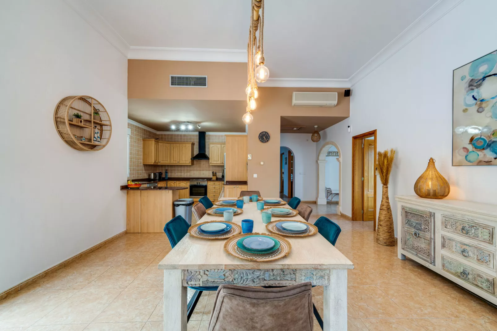 Casa de la Buena Vida-Eetkamer