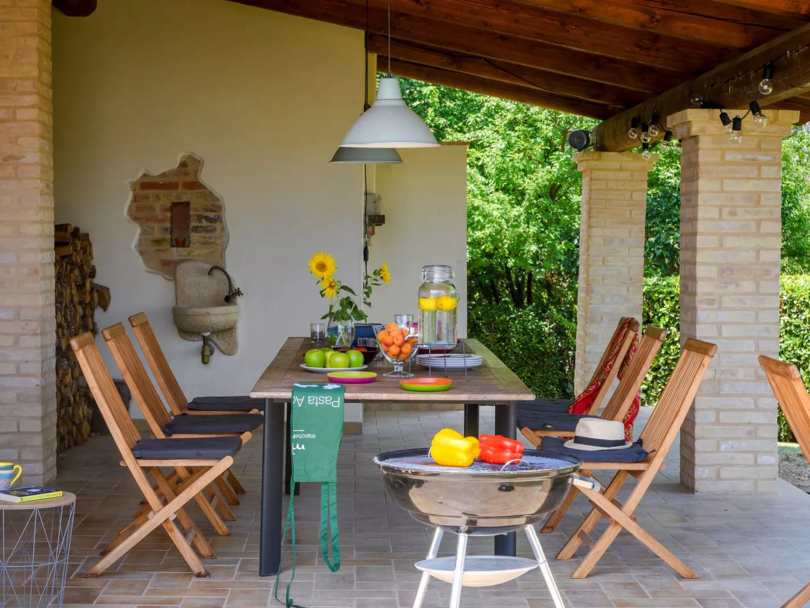 Casa Felicità, Marche Ferienhäuser-Buiten