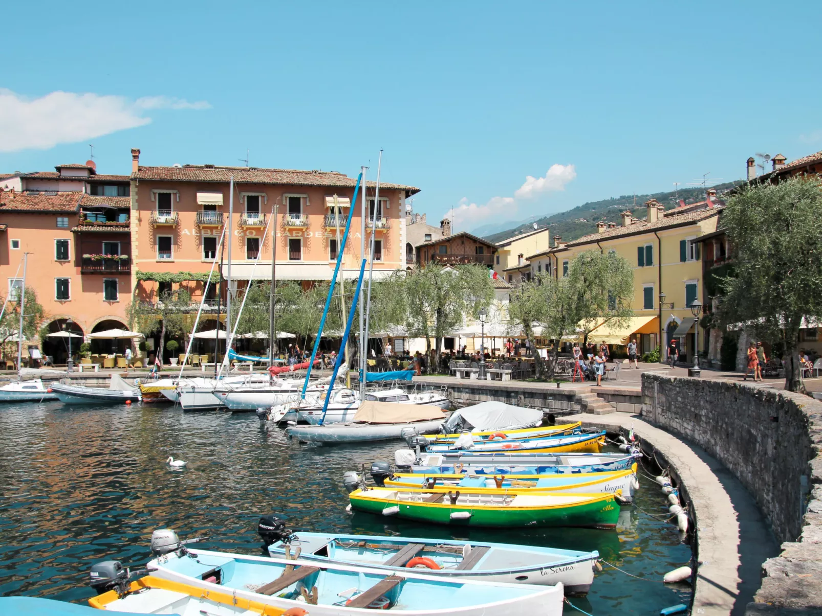 Flacher Sonnenaufgang-Omgeving