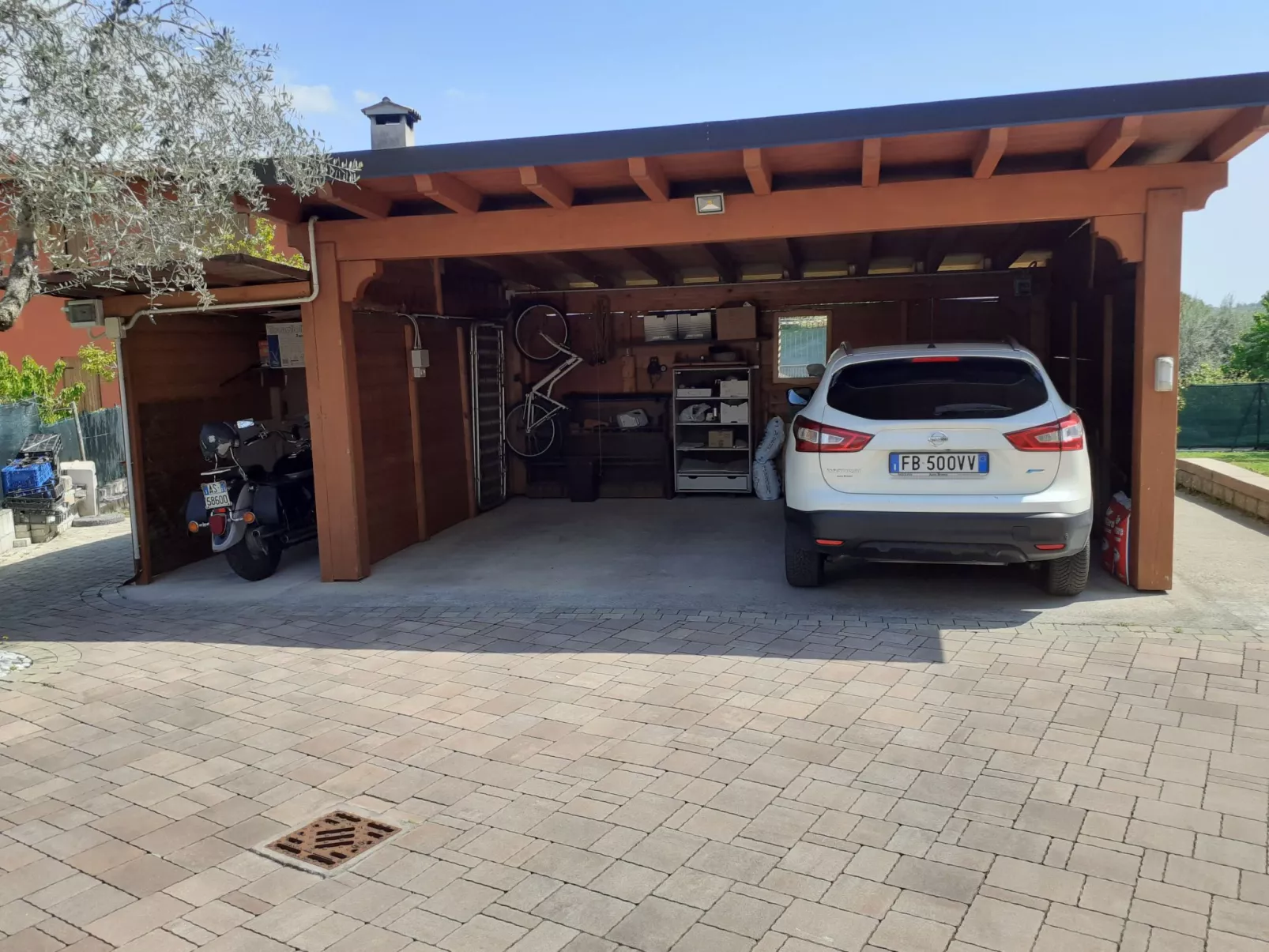 Appto. "Villa La Veranda" mit Garten und Pool-Buiten