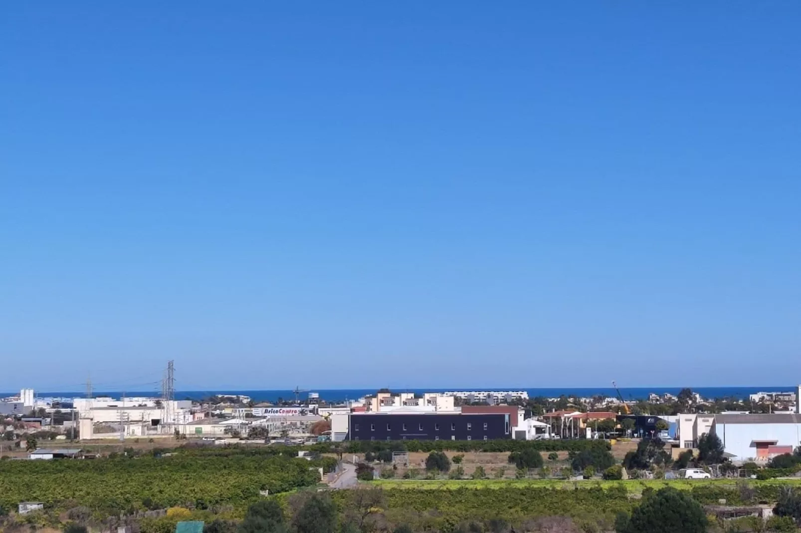 Apartamento El Verger-Uitzicht zomer