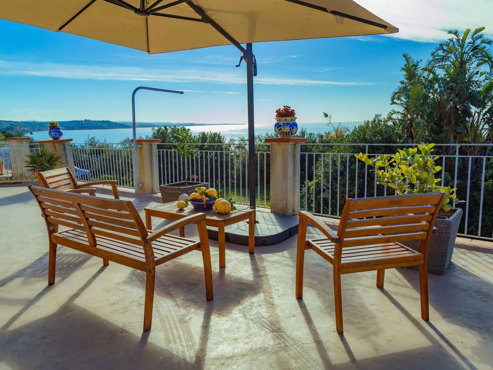 Appartement in Sciacca mit Terrasse und Grill und Meerblick