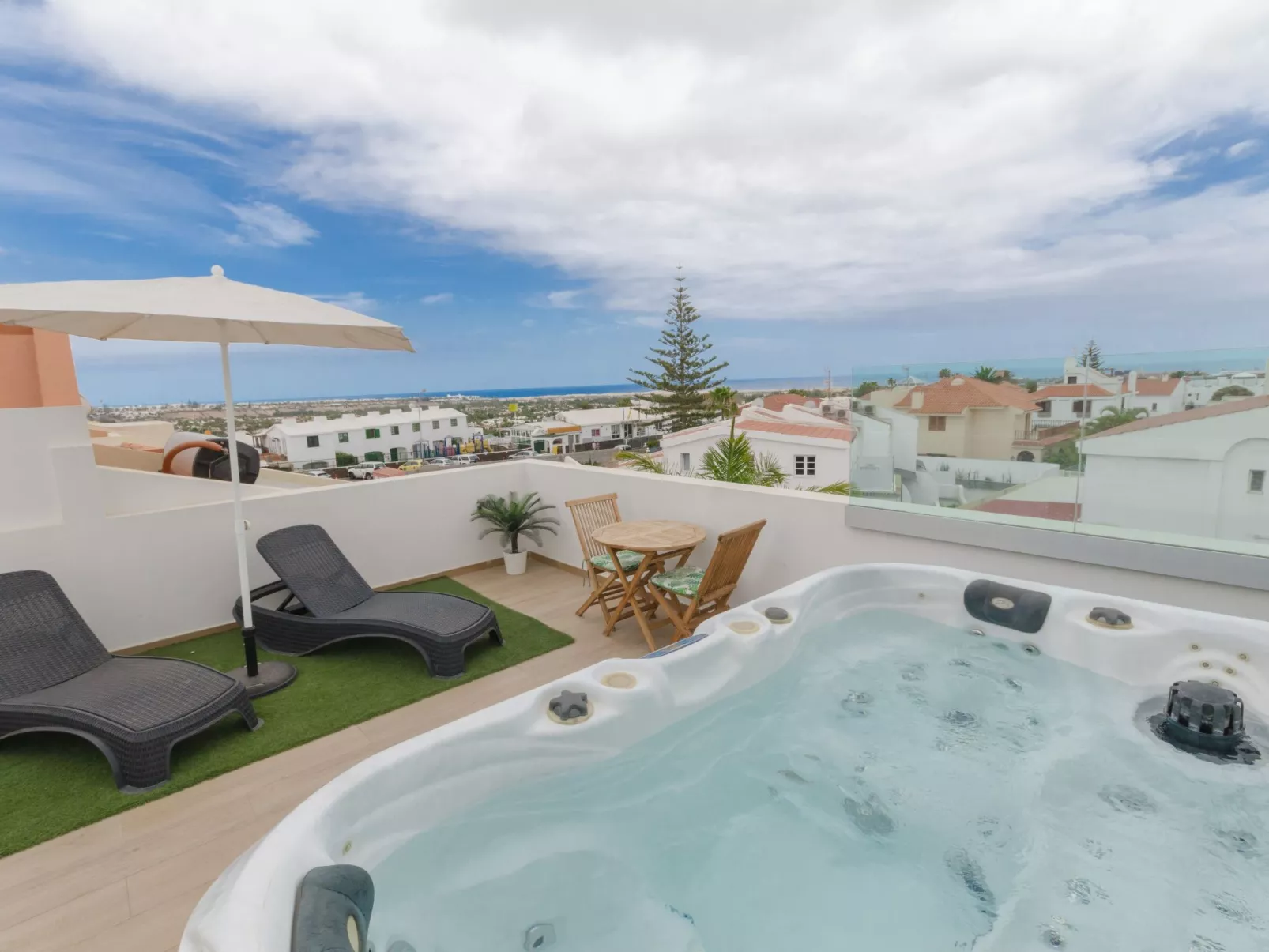 Sonnige Ferienvilla Maspalomas-Buiten